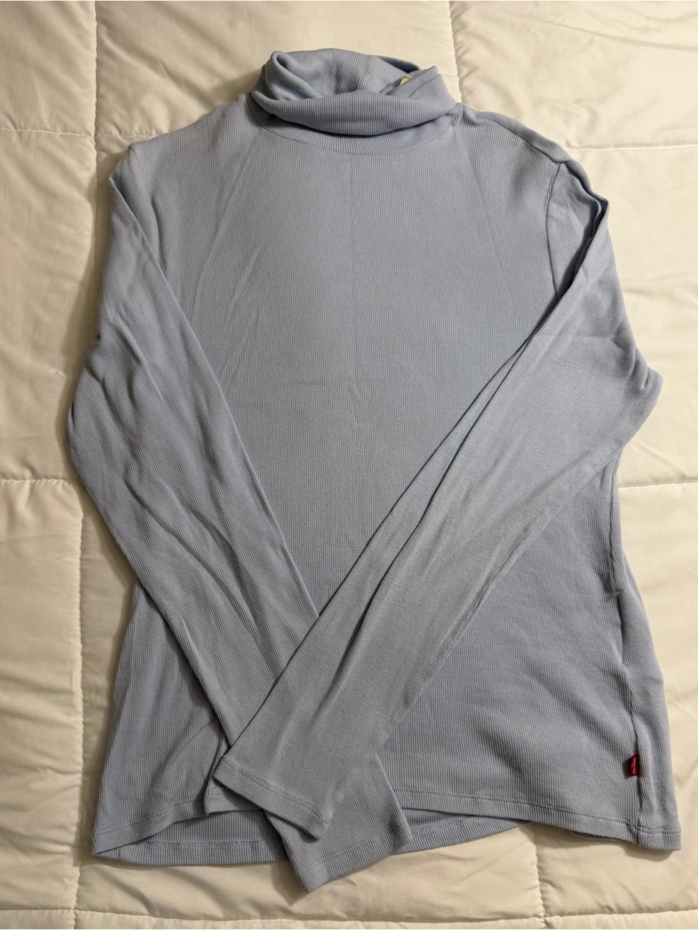 Levi's Light Blue Men’s Turtleneck Sweater